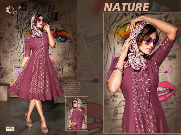 kinti Spectrum-Rayon-Fancy-Kurti